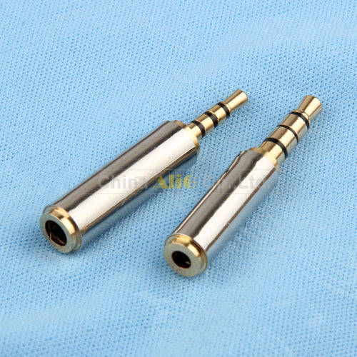 Phone Earphone Cable Adapter 2.5mm female to 3.5mm male 3.5 to 2.5mm Female to male Studio cable adapter