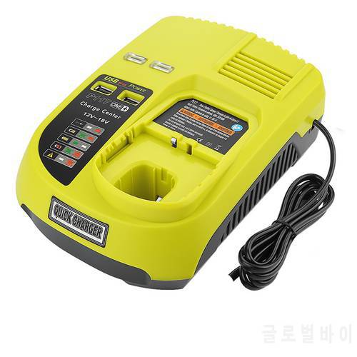 P117 Battery Charger Replacement for 12-18V NI-CD NI-MH Li-ion Battery for Ryobi Electric Screwdriver Power Tools accessories