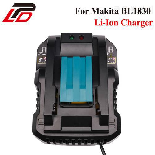 Dc18Rc 14.4V 18V Li-Ion Battery Charger 3A 4A Charging Current For Makita Bl1830 Bl1430 Dc18Rc Dc18Ra Power Tool Battery