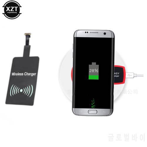 Qi Wireless Charging Receiver Adapter Micro USB Universal Wireless Fast Charger for Xiaomi Android Phone