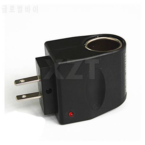 High Quality Car Cigarette Lighter DC EU US Plug Charger Wall Power Socket Plug Adapter Converter 220V AC to 12V