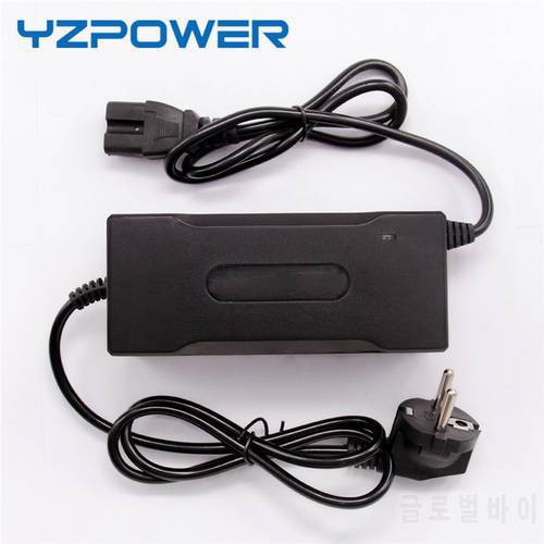 YZPOWER 14.6V 8A Smart LifePO4 Battery Charger High Quality Fast Charging for 12V 4S Power Tools With Output plug With Fansg