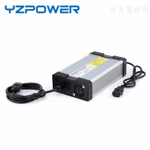 YZPOWER 71.4V 5A Lithium Battery Charger Fast Charging For 60V Universal E-tool High Quality With Cooling Fans