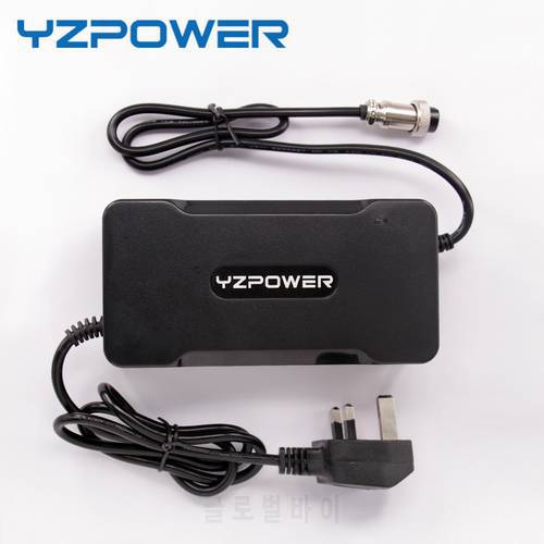 YZPOWER 54.6V 5A Smart Lithium Battery Charger For 48V 13S Electric Scooter Bicycle ebike Wheelchair Li-ion Battery with CE FCC