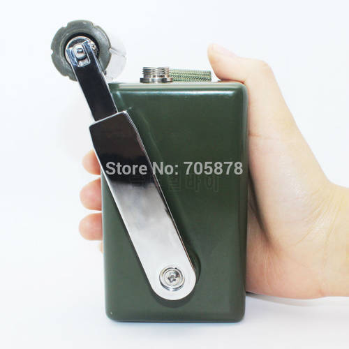 Hand Crank Generator Super Power dynamo USB Phone Charger 30W Protable Outdoor Recharger