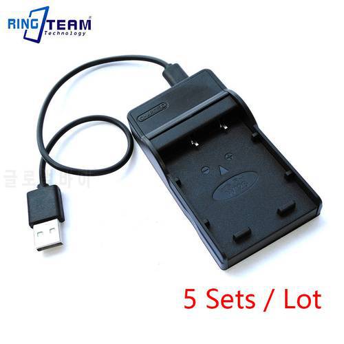 5Sets NP-W126 USB Charger BC140 for Fujifilm X-T30 II X-A3 X-E1 X-E2 X-M1 X-Pro1 X-Pro2 X-T1 IR X-T10 HS30EXR HS50EXR Camera