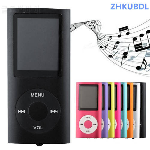 ZHKUBDL Hot high quality MP3 player Music playing with fm radio video player E-book player MP3 with 2GB 4GB 8GB 16GB 32GB SD TF
