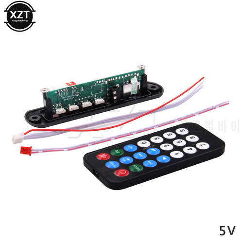 12V Car USB Bluetooth MP3 Player MP3 Decoder Board Module with Remote Control USB FM Aux Radio Audio Car Accessories