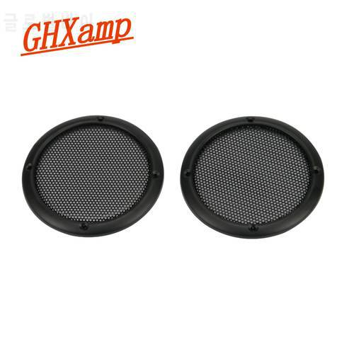 GHXAMP 3 inch 92mm Speaker grilles Net Cover FULL Metal Speaker High-grade Metal mesh enclosure speaker grill 2PCS