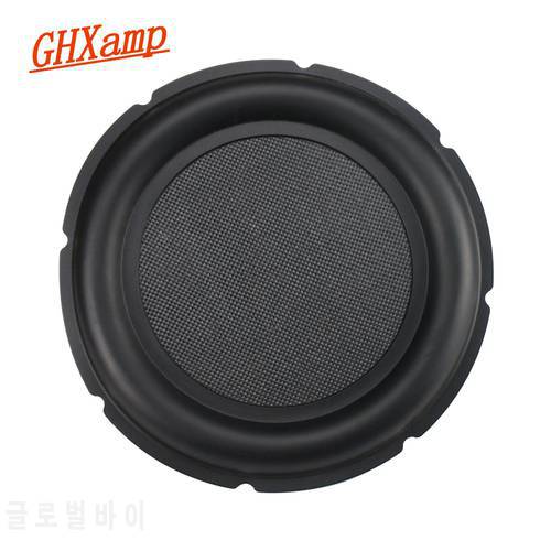 GHXAMP 10 Inch Bass Radiator Passive Loudspeaker Vibration Plate Audio Auxiliary Basin Speaker Repair Parts Rubber Edge 1pc