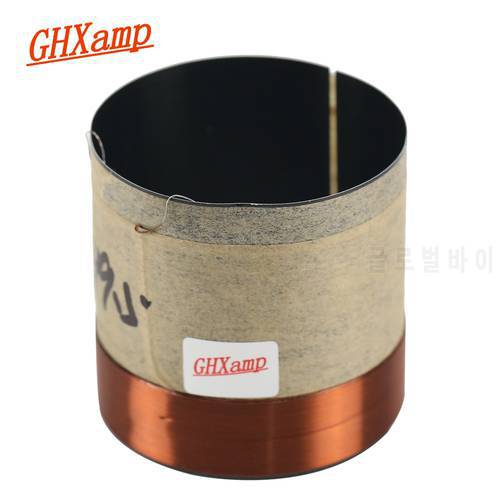 Ghxamp 49.5 core 8OHM Bass Voice Coil Round Copper Two Layers Aluminum For 8