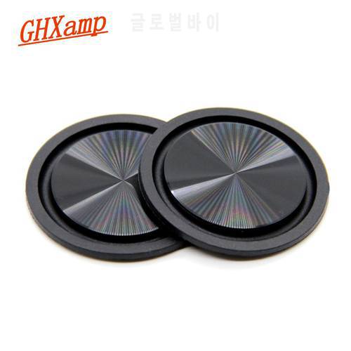 GHXAMP High-end 61MM Bass Radiator Vibration Diaphragm Aluminum + Steel Passive Plate Reinforced Woofer Low Frequency NEW 2PCS