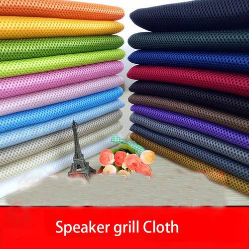 Top Quality Speaker Mesh Speaker Grill Cloth Stereo Grille Fabric Dustproof Audio