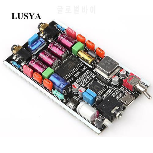 Lusya PCM2706 DAC TDA1305 decoder amp I2S To 3.5mm Output USB Amp USB DAC Decoder G2-009