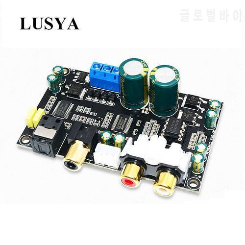 Lusya CS8416 CS4398 Digital Interface Module DAC Board Optical coaxial input DAC decoder board 24bit 192K AC 12V C3-003