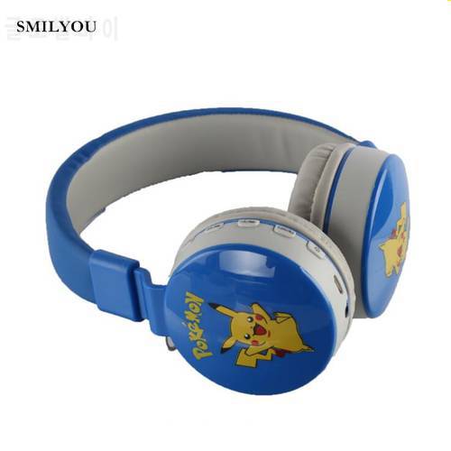 SMILYOU Cartoon Children Wireless Headphones Bluetooth Headset Earphone Headphone Earbuds Earphones With Mic For Tablet PC phone