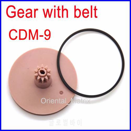 Free Shipping CDM9 CDM-9 Gear with belt Replacement For Philips Marantz Accessories