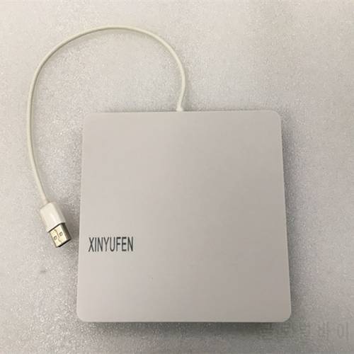 The new USB external suction DVD burner is not installed with any drive plug and play
