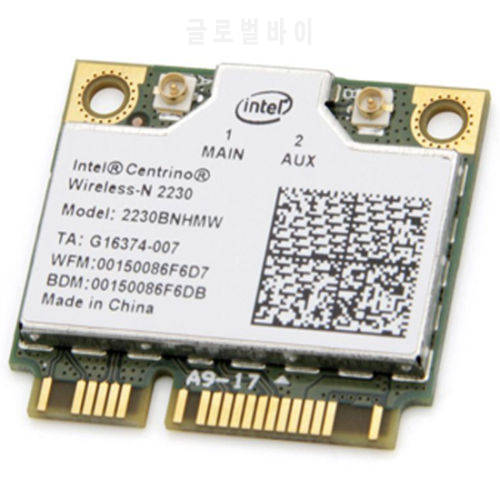 mini pcie Card for 300Mbps Wi-Fi+BT 4.0 Intel Centrino Wireless-N 2230 2230BNHMW Wireless WiFi Bluetooth dell asus acer