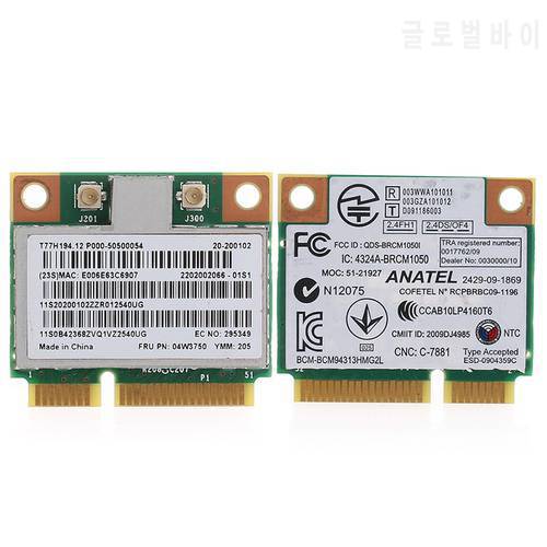 Mini PCI-e Wireless WIFI Board Card For Lenovo G700 B490 BCM94313HMG2L 4W3750