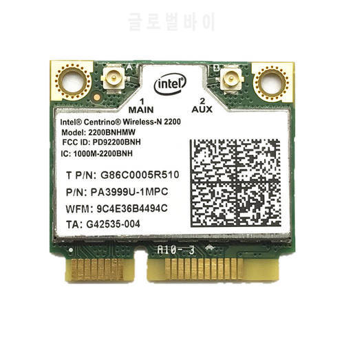 mini pcie Card for Intel 2200BGN 2200BNHMW Wi-Fi Adapter Half Mini PCI-e Wireless Wifi Wlan card dell asus acer