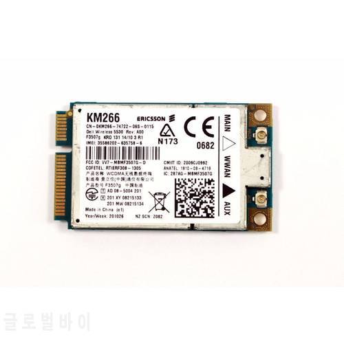 Card for Ericsson Dell 5530 dw5530 PCIE WWAN WAN Card KM266 Mobile Broadband card 3G HSDPA GPS