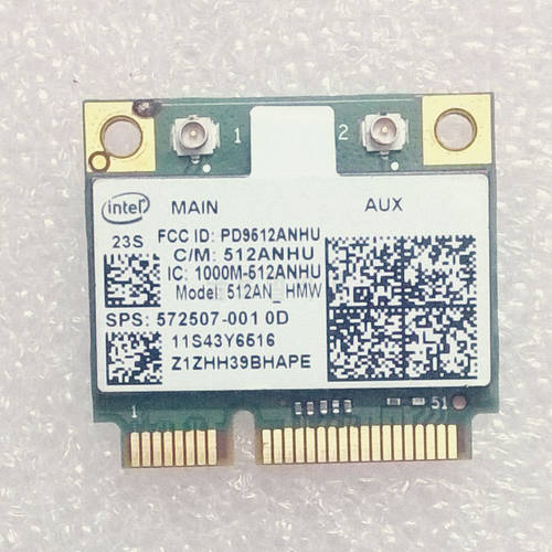 Original Intel 5100 802.11 a/g/n WLAN MiniCard For 5310m DM3 DV6 DV7 DV8 Series,sps 572507-001
