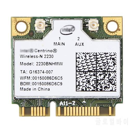 Wireless Adapter Card for intel 2230BNHMW 2230 802.11b/g/n Bluetooth 4.0 Mini PCI E Wireless Card for dell acer asus