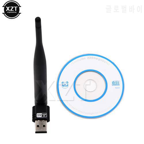 New Fashional 2.4/5Ghz Network Card AC600 USB 5DB Antenna Wireless Wifi Dongle Adapter 433+150Mbps Dual Band