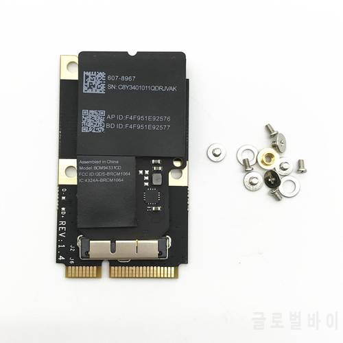 For Broadcom BCM94331CD 802.11n Wifi 300Mbps+ Support Bluetooth 4.0 MINI PCI-E Card