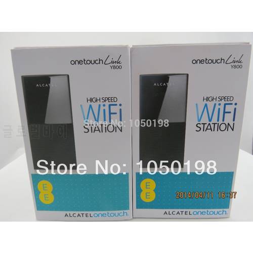 Lot of 10pcs 4G Alcatel Y800 One Touch Mobile WiFi Hotspot WITH original box and dock