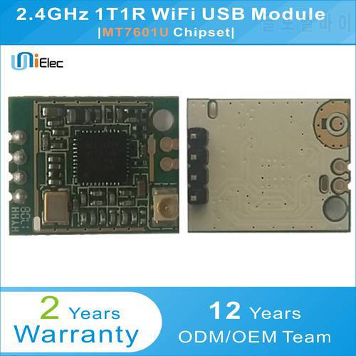 MTK MT7601U 150Mbps 802.11 b/g/n 2.4GHz WiFi wireless WLAN USB Module PCBA Windows Linux Mac Custom Board