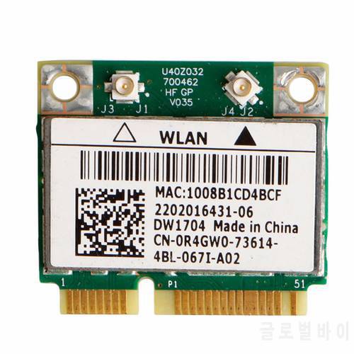 DW1704 R4GW0 BCM943142HM Wireless WiFi 300Mbps Bluetooth 4.0 Mini PCI-E Card C26