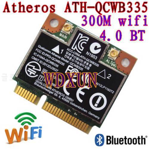 Replacement for Laptop 690019-001 689457-001 733268-001 Atheros AR9565 QCWB335 Mini PCIe WLAN WIFI Wireless Bluetooth Card