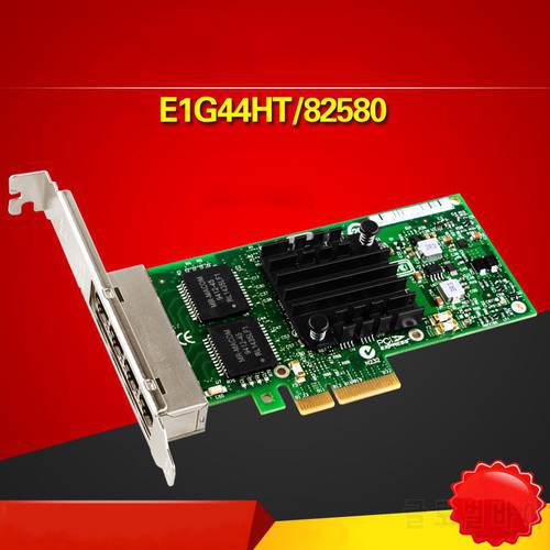 E1G44HT I340-T4 82580 10/100/1000M PCI-Express RJ45 Ethernet Server Adapter Card
