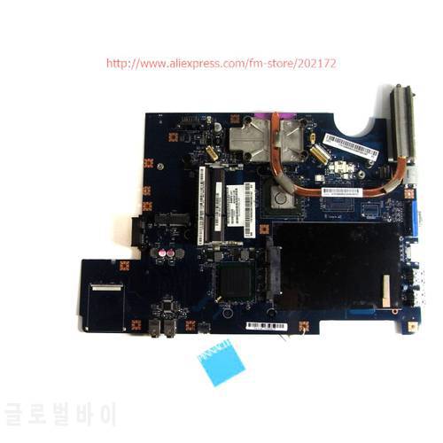 168002997 Motherboard for Lenovo G550 LA-5082P with heatsink instead of G555 LA-5972P 100% compatible and a free CPU