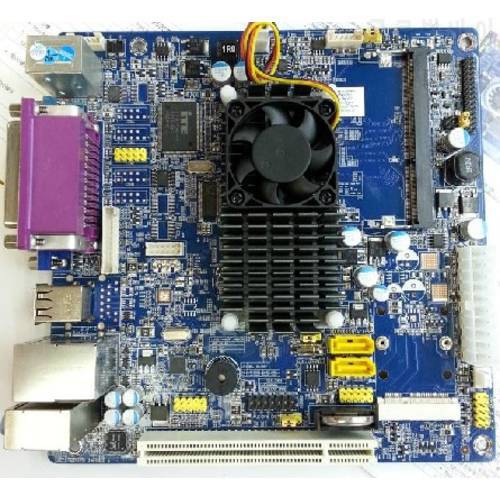 (Second hand)D525 industrial motherboard supermarket POS cash register advertising on-board dual-core CPU advertising