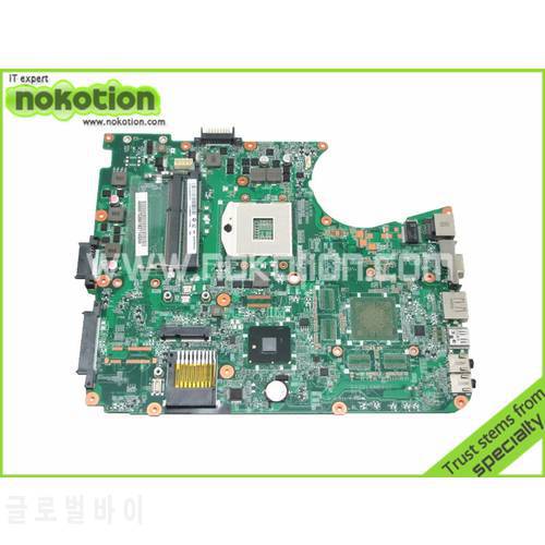 NOKOTION laptop motherboard for TOSHIBA Satellite L655 L650 A000075380 31BL6MB0000 DA0BL6MB6G1 Mainboard HM55 DDR3 Free cpu