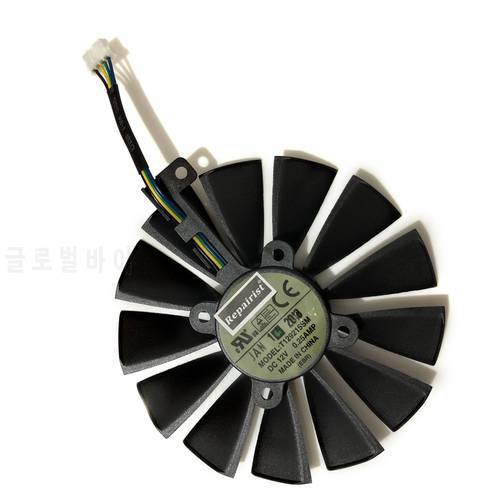13Blades 4Pin New 95MM T129215SM GPU Cooler Fan For ASUS STRIX RX470/570/580 ROG POSEIDON GTX1080TI P11G Video Card Cooling
