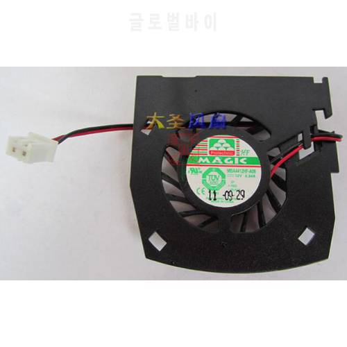 Original MBA4412HF-A09 12V 0.24A2 line heat dissipation fan display card fan for nvidia GT630