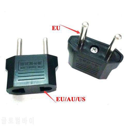 1pcs EU To China/US Plug Adapter 2 PIN Socket Plug Converter Travel Electrical Power Adapter Socket US/CN To EU Plug Converter