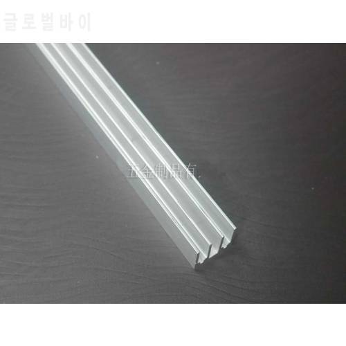 Custom TO-220 Aluminum Radiator Fin 16*16*100mm Triode Electronic components radiator Electronic Cooler Heat sink Strip