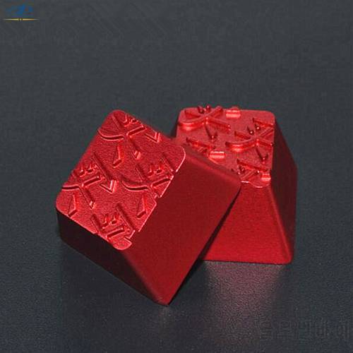 R4 Profile Chinese Letter Buy Design Metal For Cherry Mx Switch Mechanical Gaming Keyboard Red Color Aluminum Alloy ESC Key Caps