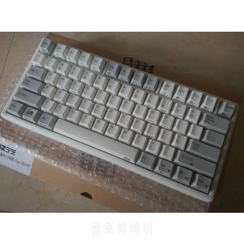 RGB NIZ X87 Keyboard 35g Wired Model PBT Keycaps Full Keys Programmable Gaming Mac Topre style