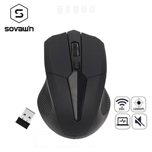 2.4G Wireless Mouse Super Slim Optical Wireless Mouse USB 2.0 Receiver Right Scroll Mice For PC Laptop Notebook Video Game Mouse
