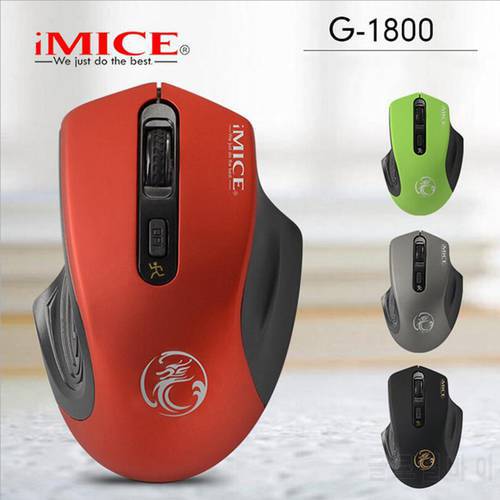 iMICE Wireless 4-Button Optical Professional Gaming Mouse For PC Laptops