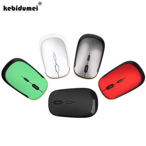 kebidumei Mini Wireless Mouse Optical Mouse 2.4GHz 1600DPI 10M Working Distance For Computer Laptop Desktop 2020 New arrival