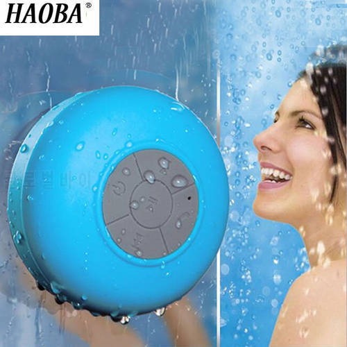 Wireless Speakers Waterproof Shower Bathroom Sucker Shower Music Player With Music For Portable Loudspeaker