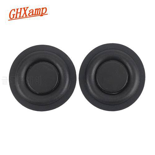 GHXAMP Round Woofer Passive Radiator 35.5MM 52MM 62mm 67mm 75mm Bass Vibration Resonance DIY For Home-made Low frequency 2PCS