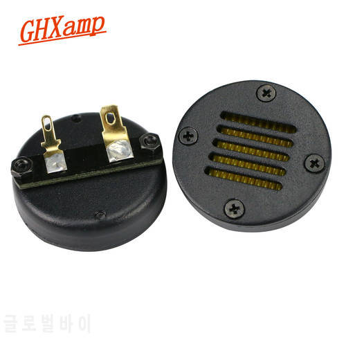 GHXAMP 40mm AMT Tweeter Portable Speaker Unit 8Ohm 15-30W Neodymium Electromagnetic Diaphragm Treble Loudspeaker 2pcs